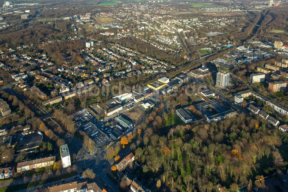 Luftbild Gelsenkirchen - Gewerbegebiet in Gelsenkirchen-Buer im Bundesland Nordrhein-Westfalen