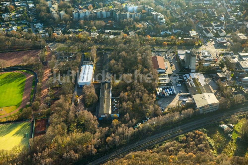 Luftbild Gelsenkirchen - Gewerbegebiet in Gelsenkirchen-Buer im Bundesland Nordrhein-Westfalen