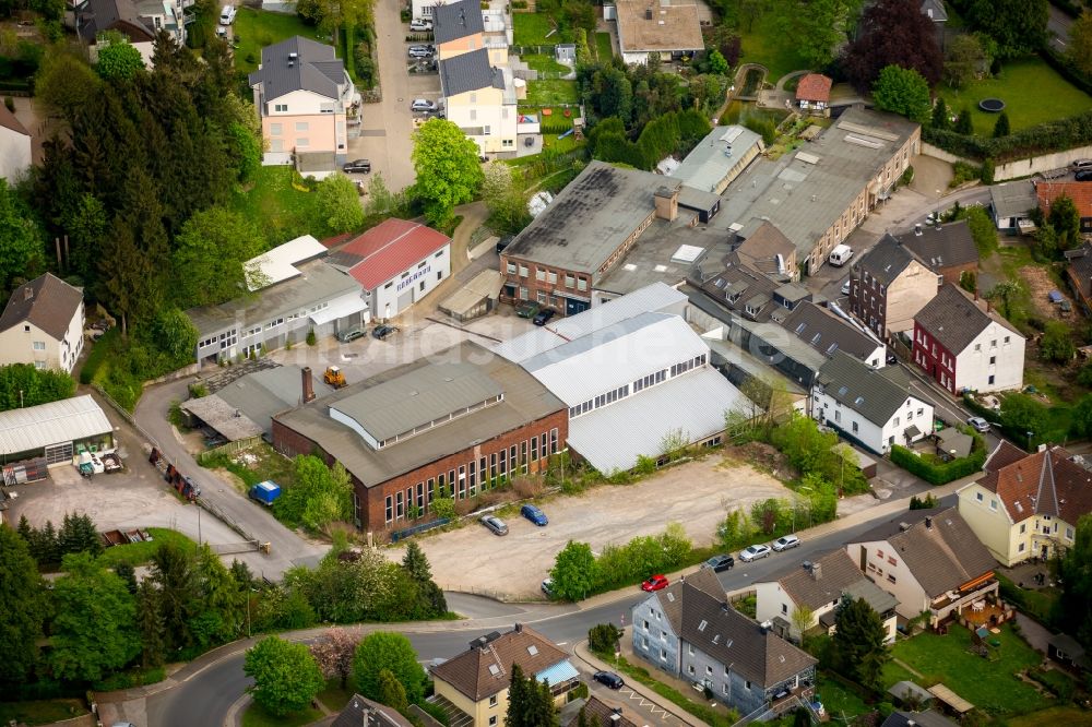 Luftbild Ennepetal - Gewerbegebiet und Gewerbeflächen an der Gartenstraße in Ennepetal im Bundesland Nordrhein-Westfalen