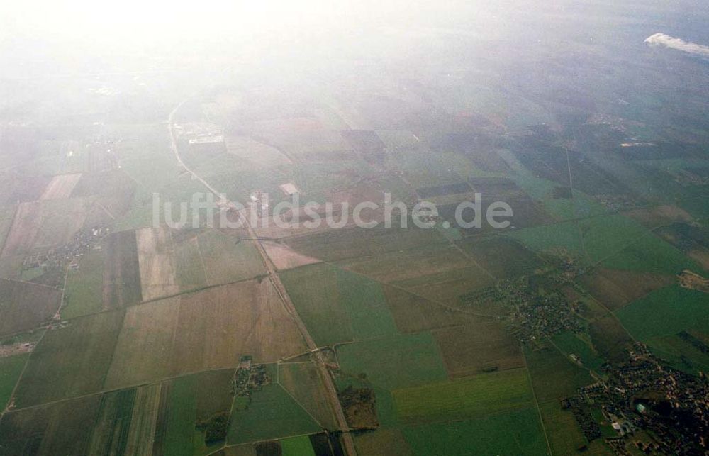 Leipzig - Gröbers von oben - Gewerbegebiet Großkugel an der BAB A14 (Nähe Schkeuditzer Kreuz) ein Projekt der HVB Immobilienmanagement AG Blick nach Süd, rechts Halle - Ost, links Sckeuditz 06