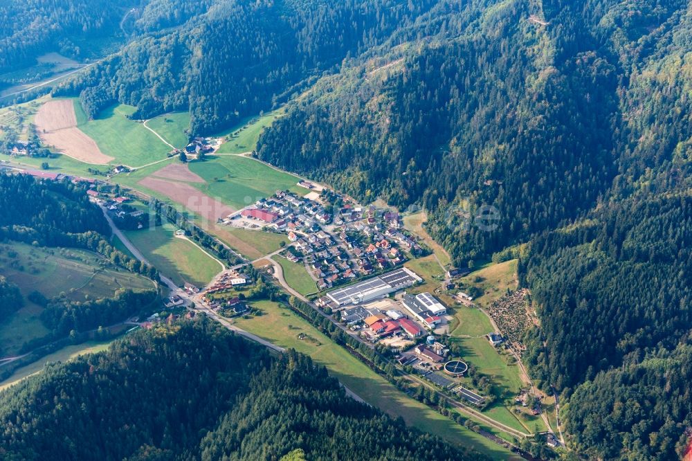 Luftbild Oppenau - Gewerbegebiet Höfle. Franz H. Bruder, Roland Erdrich in Höflie im Bundesland Baden-Württemberg, Deutschland