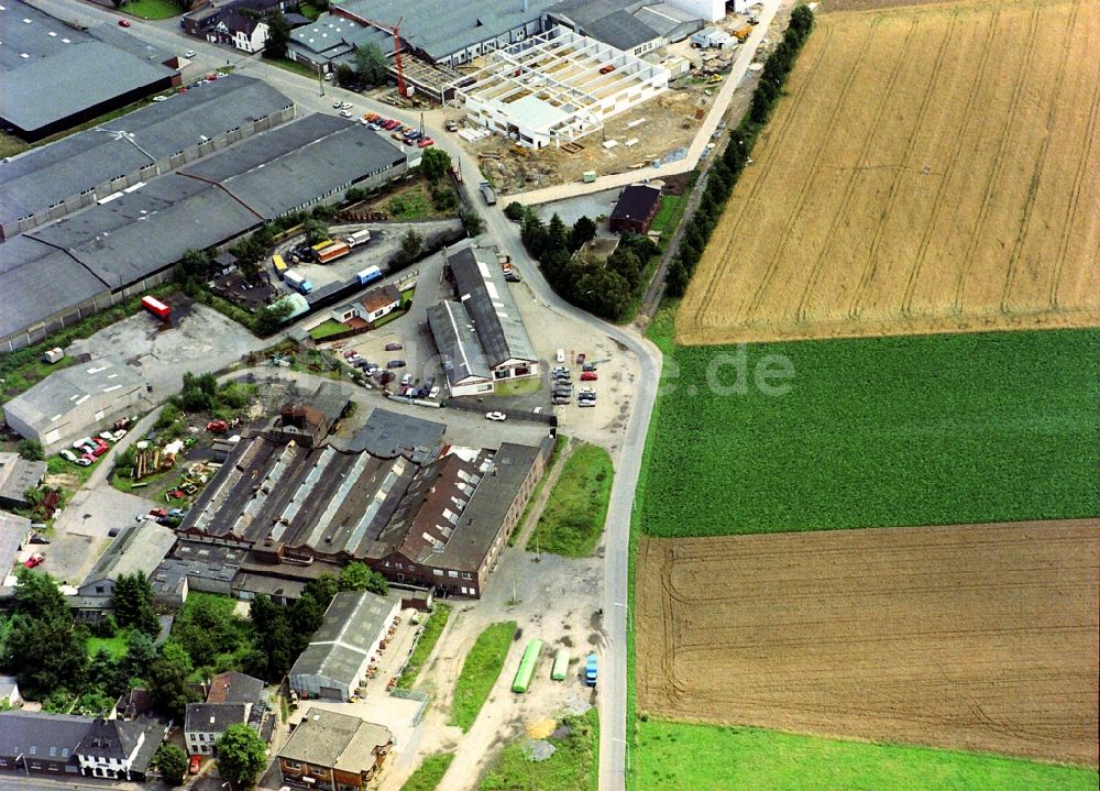 Luftbild Kempen - Gewerbegebiet St. Hubert im Ortsteil Sankt Hubert in Kempen im Bundesland Nordrhein-Westfalen