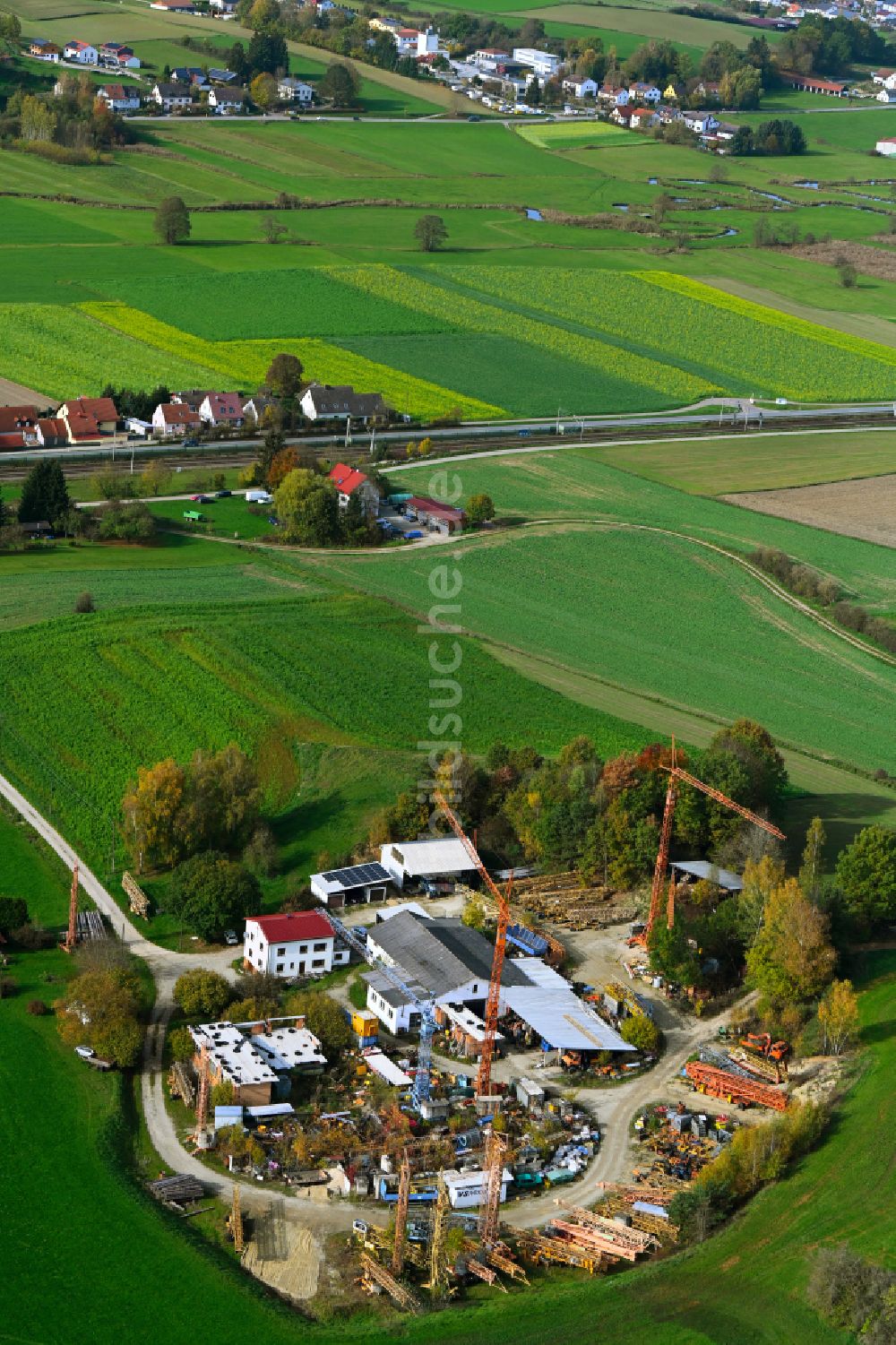 Luftbild Ilmmünster - Gewerbegebiet in Ilmmünster im Bundesland Bayern, Deutschland