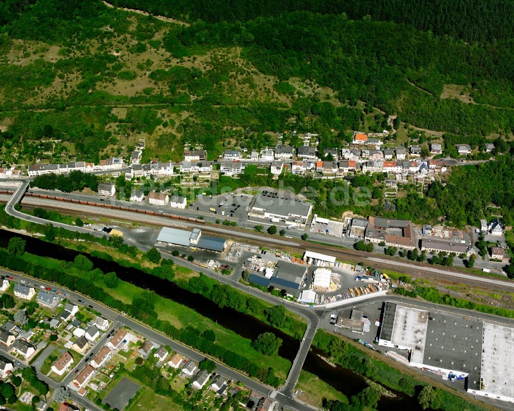 Luftbild Kirn - Gewerbegebiet an der Industriestraße in Kirn im Bundesland Rheinland-Pfalz, Deutschland