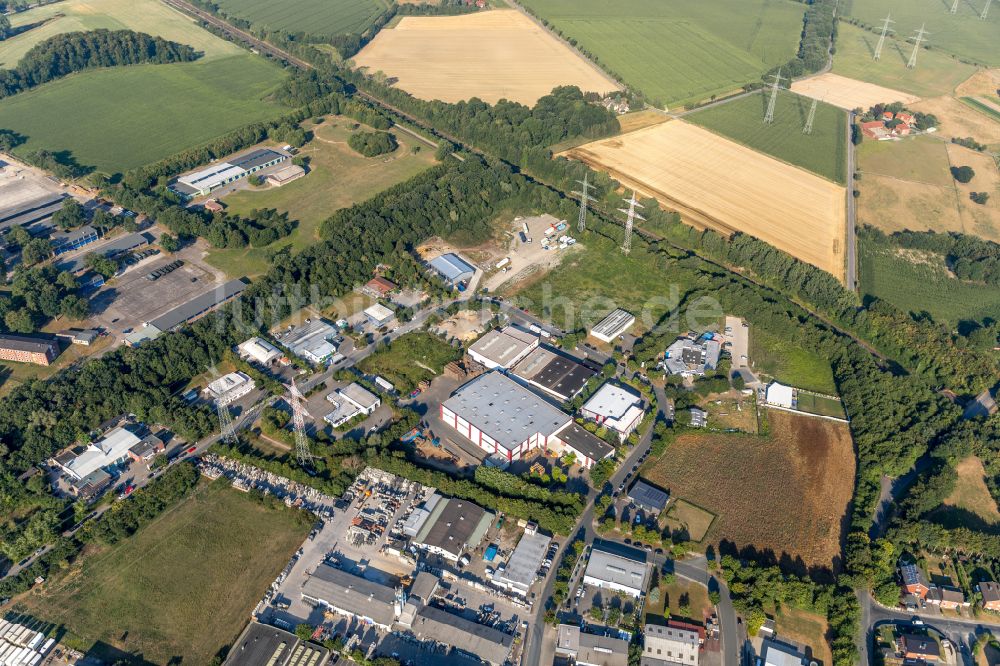 Luftbild Innenstadt - Gewerbegebiet in Innenstadt im Bundesland Nordrhein-Westfalen, Deutschland