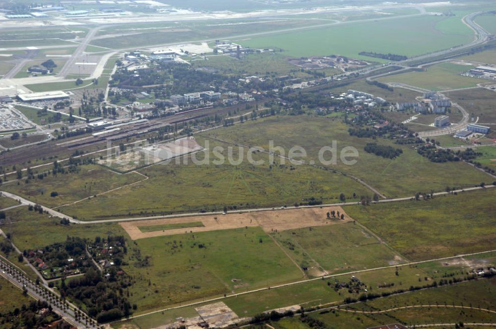 Schönefeld aus der Vogelperspektive: Gewerbegebiet InterPark