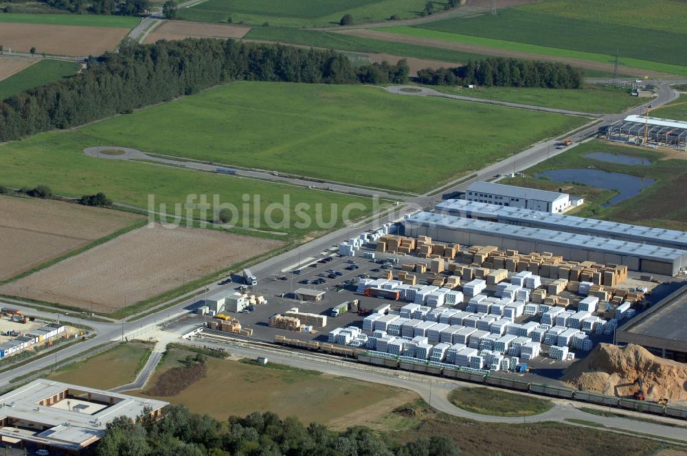 Luftbild INGOLSTADT - Gewerbegebiet InterPark