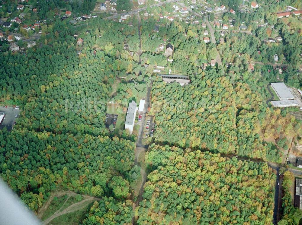 Luftbild Eggersdorf bei Strausberg - Gewerbegebiet an der Landhausstraße in Eggersdorf bei Strausberg.