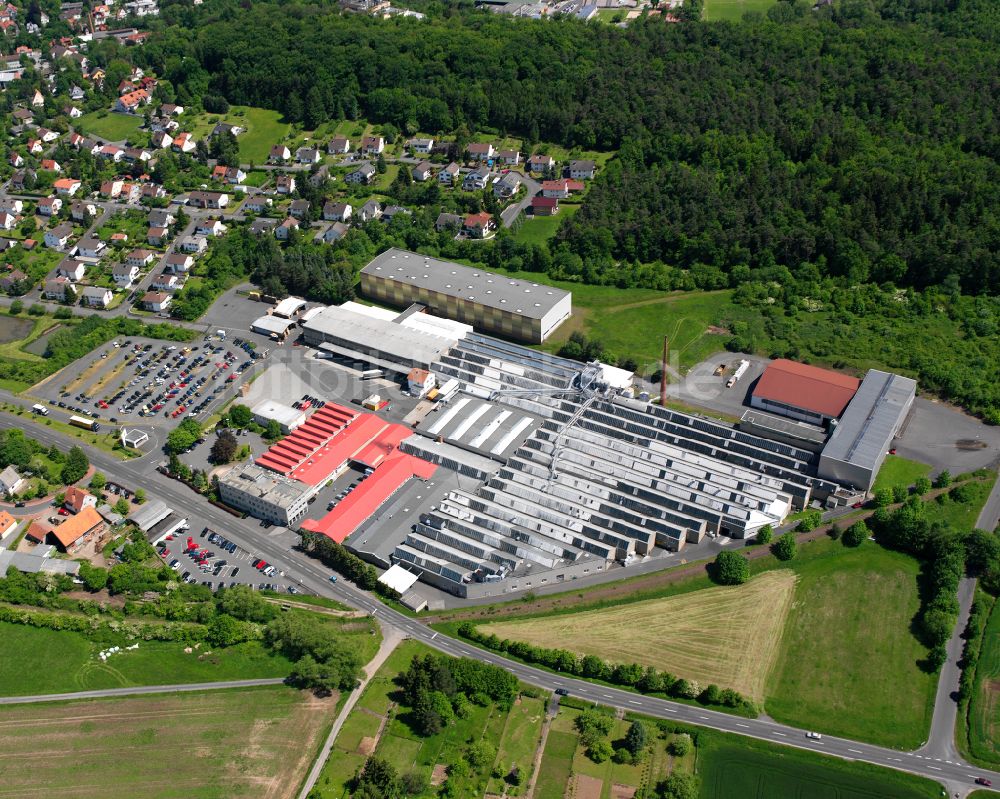 Luftaufnahme Lauterbach (Hessen) - Gewerbegebiet in Lauterbach (Hessen) im Bundesland Hessen, Deutschland