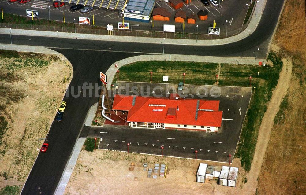 Luftaufnahme Berlin - Lindenberg - Gewerbegebiet Lindenberg