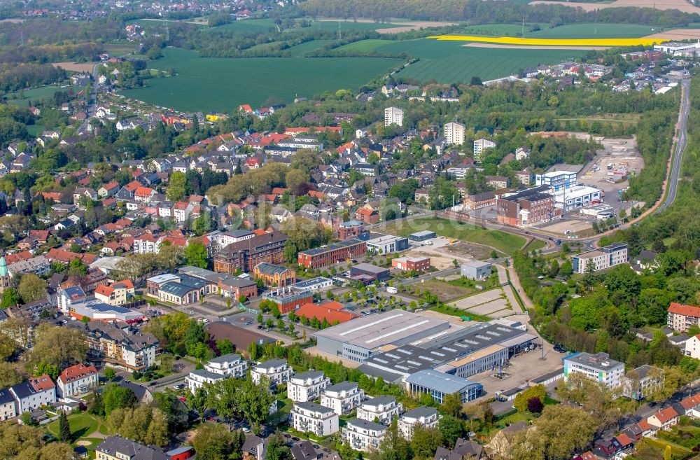 Bochum aus der Vogelperspektive: Gewerbegebiet Lothringen im Ortsteil Gerthe in Bochum im Bundesland Nordrhein-Westfalen, Deutschland