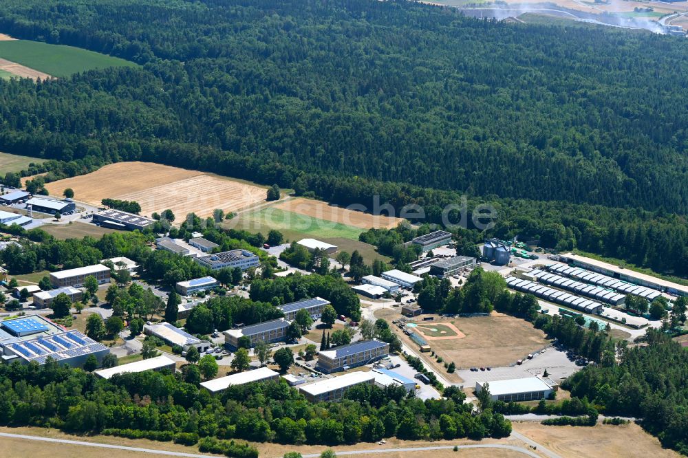 Nagold von oben - Gewerbegebiet in Nagold im Bundesland Baden-Württemberg, Deutschland