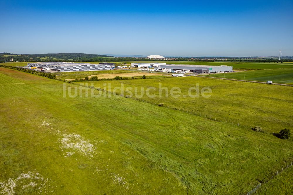 Luftbild Hildesheim - Gewerbegebiet Nord in Hildesheim im Bundesland Niedersachsen, Deutschland