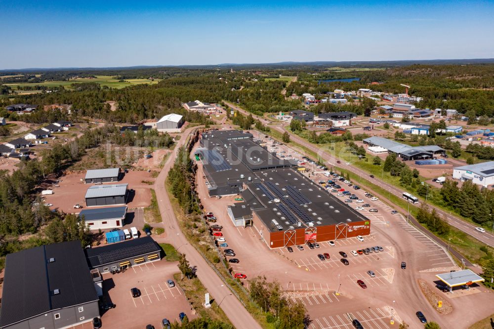 Luftbild Mariehamn - Gewerbegebiet Norrböle in Jomala in Alands landsbygd, Aland