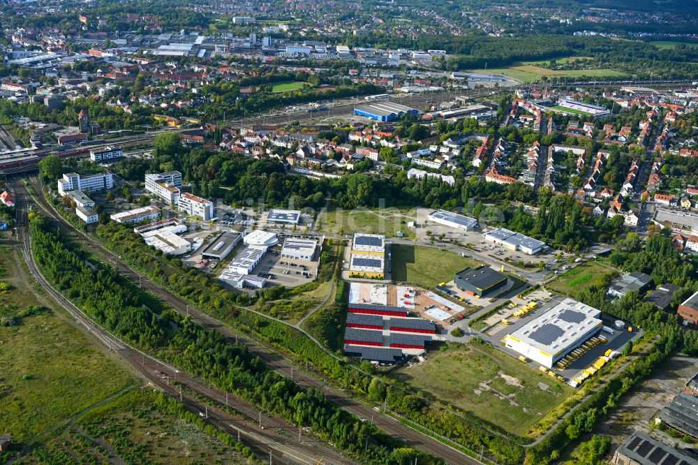 Luftbild Osnabrück - Gewerbegebiet im Ortsteil Schinkel in Osnabrück im Bundesland Niedersachsen, Deutschland