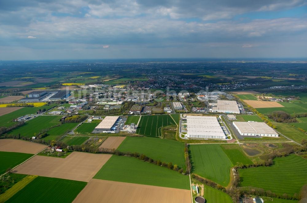 Luftbild Rhynern - Gewerbegebiet in Rhynern im Bundesland Nordrhein-Westfalen