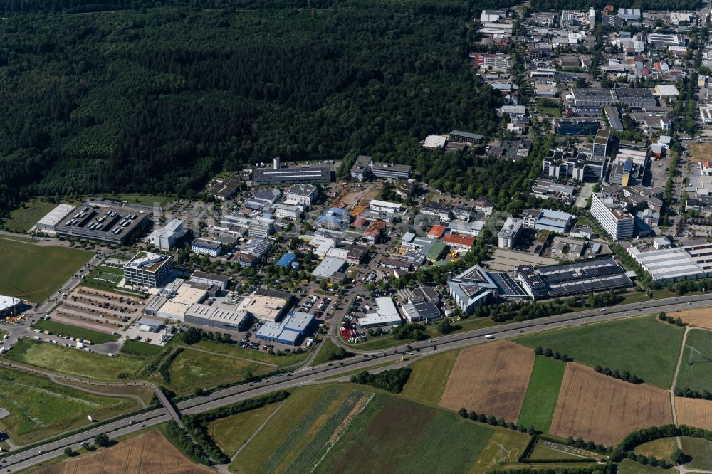 Luftbild Sankt Georgen - Gewerbegebiet in Sankt Georgen im Bundesland Baden-Württemberg, Deutschland