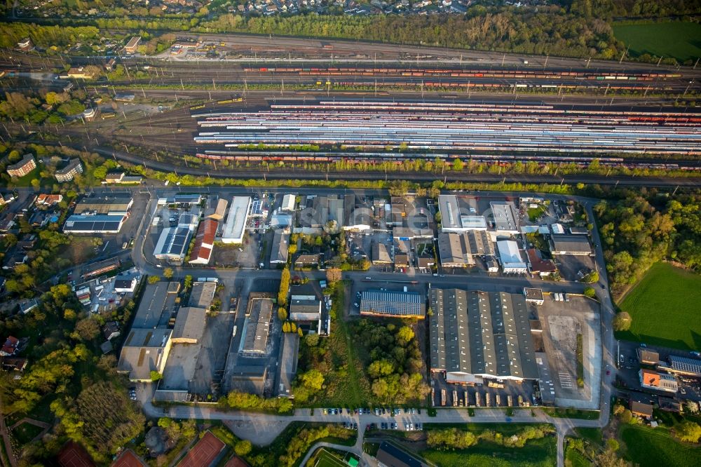 Luftaufnahme Hamm - Gewerbegebiet Schieferstraße in Hamm im Bundesland Nordrhein-Westfalen