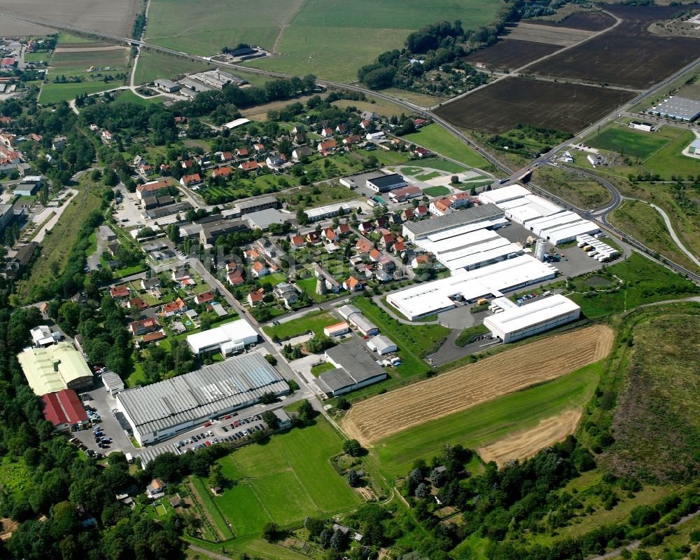 Luftbild Schlotheim - Gewerbegebiet in Schlotheim im Bundesland Thüringen, Deutschland