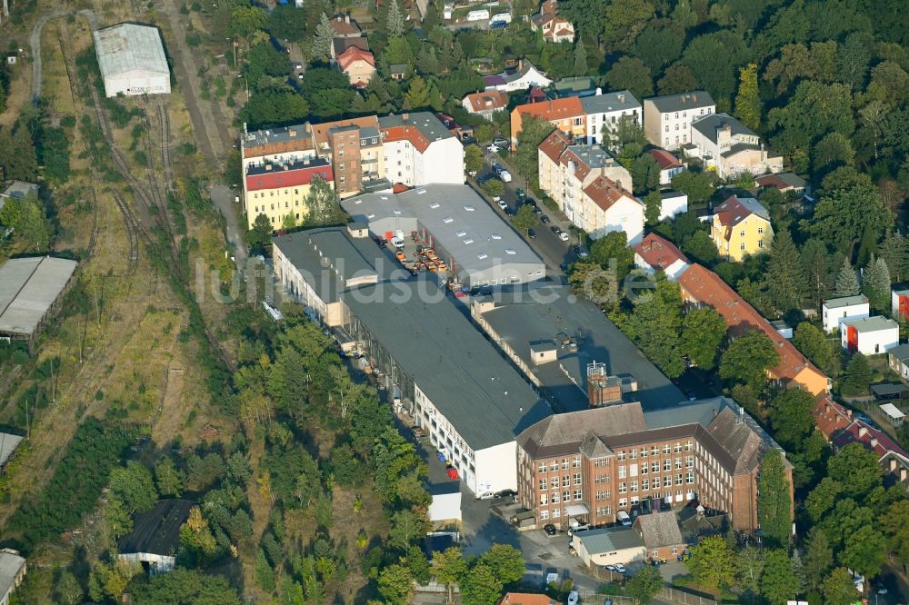 Berlin aus der Vogelperspektive: Gewerbegebiet an der Seelenbinderstraße im Ortsteil Köpenick in Berlin, Deutschland