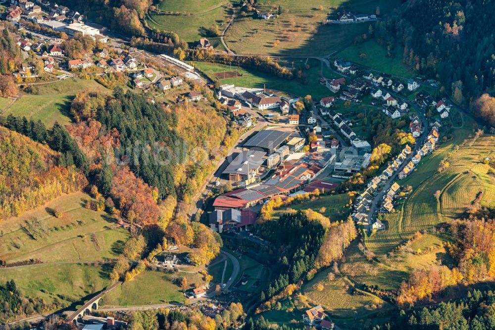 Luftbild Bad Peterstal-Griesbach - Gewerbegebiet Stöckmatt in Bad Peterstal-Griesbach im Bundesland Baden-Württemberg, Deutschland