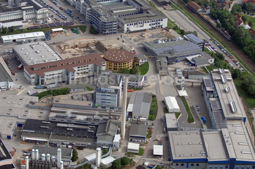 Luftbild Jena - Gewerbegebiet Tatzendpromenade Jena