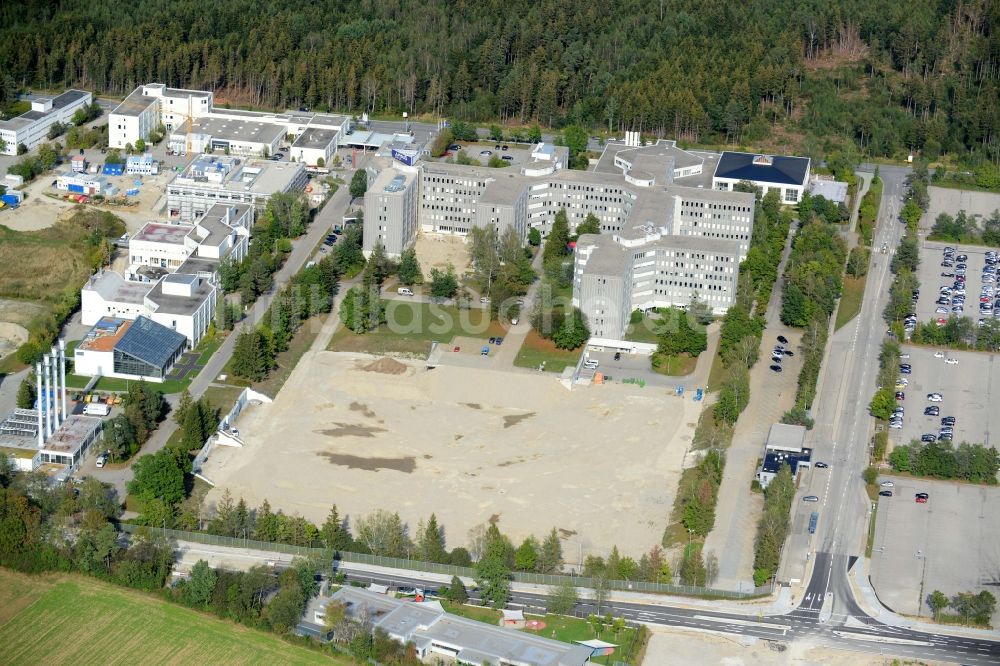 Luftaufnahme Taufkirchen - Gewerbegebiet in Taufkirchen im Bundesland Bayern