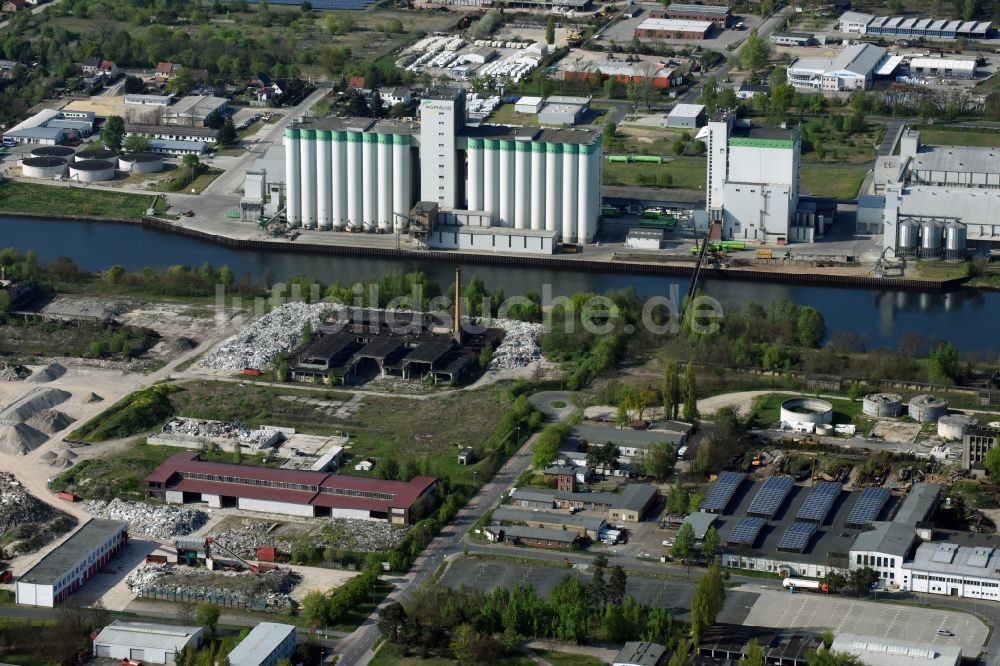 Luftbild Fürstenwalde/Spree - Gewerbegebiet am Tränkeweg in Fürstenwalde/Spree im Bundesland Brandenburg