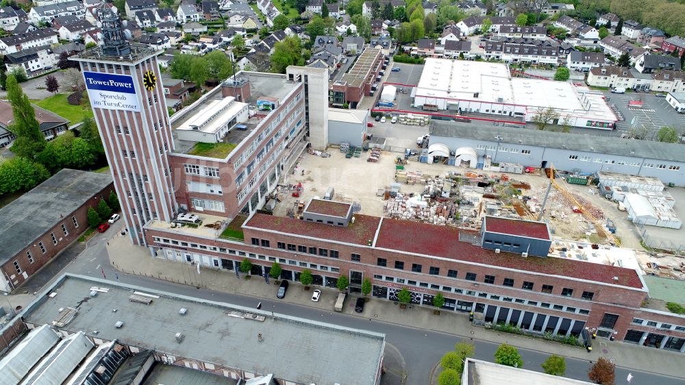 Luftaufnahme Siegburg - Gewerbegebiet Am Turm in Siegburg im Bundesland Nordrhein-Westfalen, Deutschland