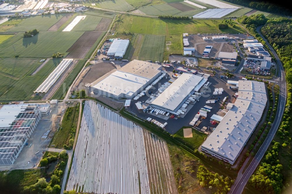 Luftbild Schwebheim - Gewerbegebiet West in Schwebheim im Bundesland Bayern, Deutschland