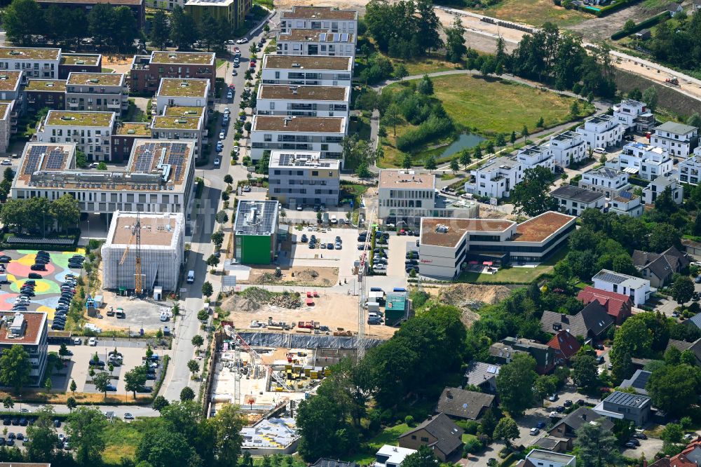 Osnabrück von oben - Gewerbegebiet Wissenschafts Park in Osnabrück im Bundesland Niedersachsen, Deutschland