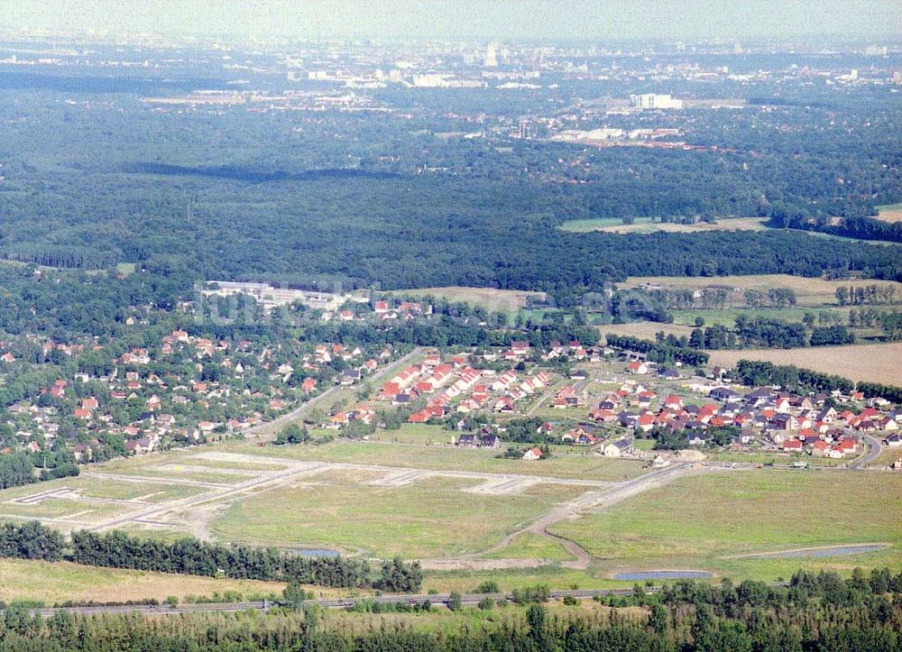 Luftaufnahme Zeestow / Brandenburg - Gewerbegebiet Zeestow am Berliner Ring - ein Objekt der Seifert Invest GmbH in Dortmund.