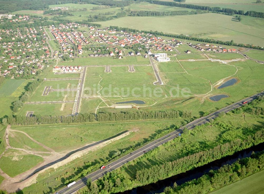 Zeestow von oben - Gewerbegebiet Zeestow am westlichen Berliner Ring - ein Objekt der Seifert Investîtionsgesellschaft mbh in Darmstadt.