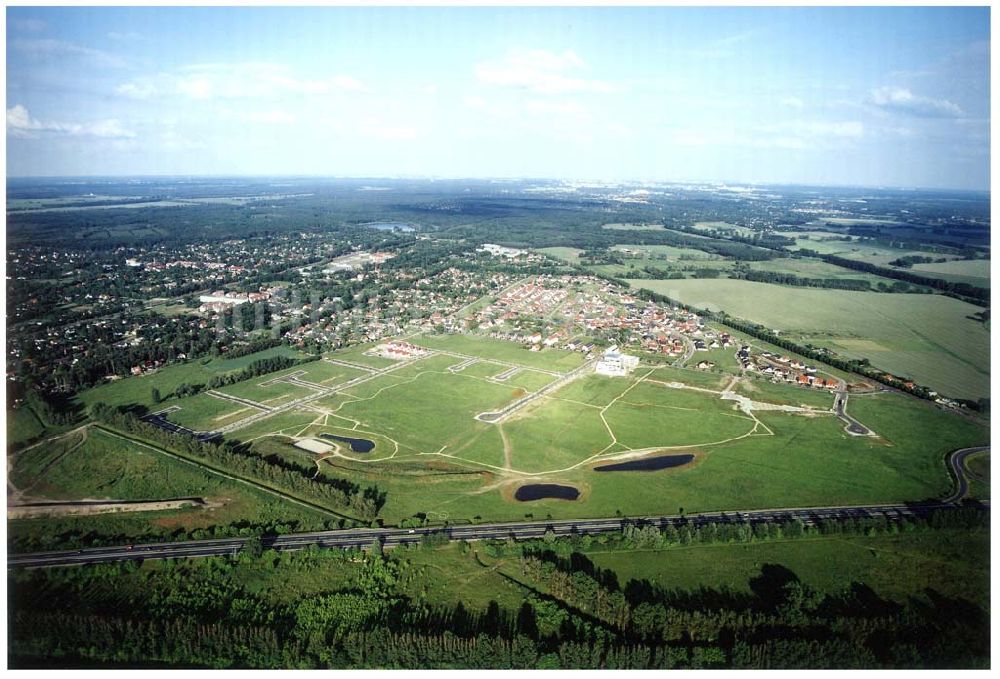 Zeestow von oben - Gewerbegebiet Zeestow am westlichen Berliner Ring - ein Objekt der Seifert Investîtionsgesellschaft mbh in Darmstadt.