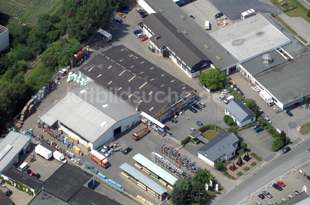 Luftaufnahme Kamen - Gewerbehof im Gewerbegebiet Henry-Everling-Strasse in Kamen