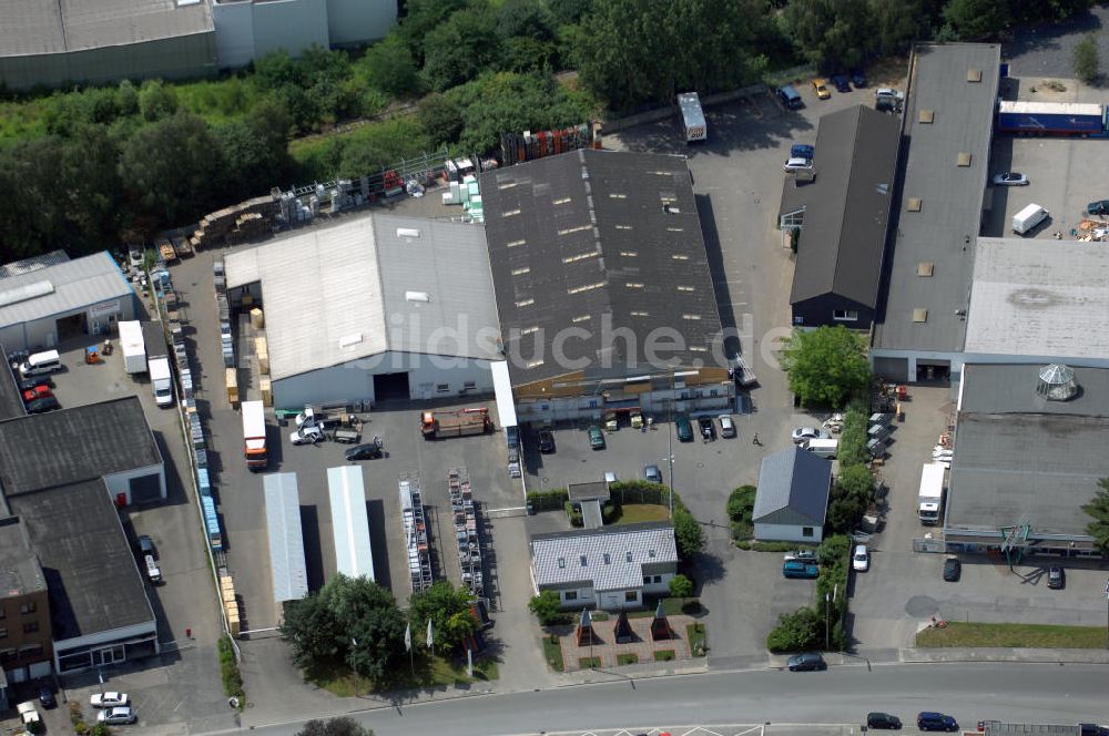 Luftbild Kamen - Gewerbehof im Gewerbegebiet Henry-Everling-Strasse in Kamen