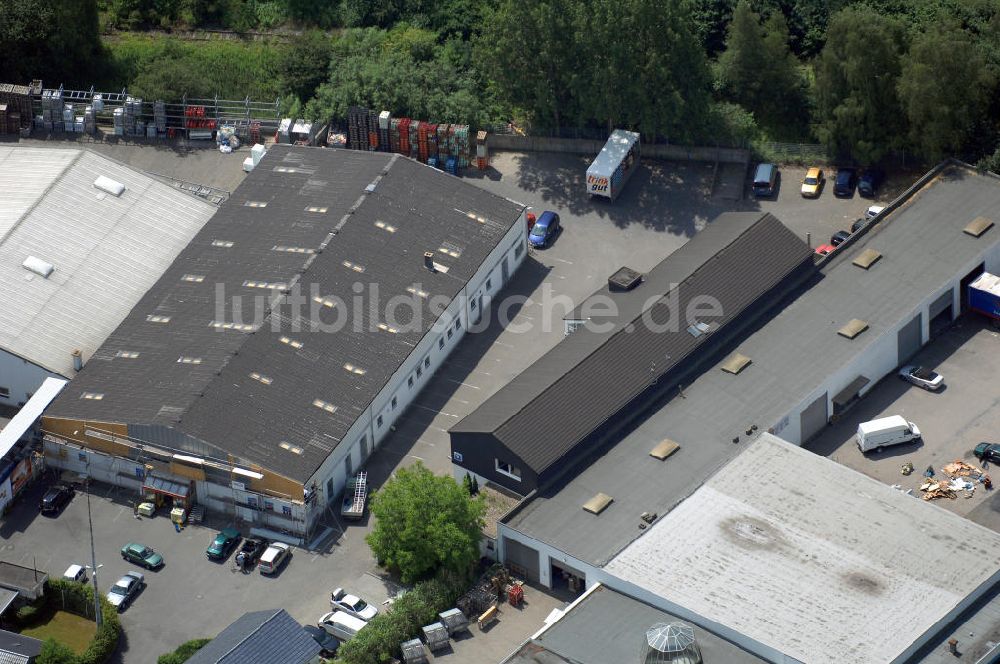 Kamen aus der Vogelperspektive: Gewerbehof im Gewerbegebiet Henry-Everling-Strasse in Kamen