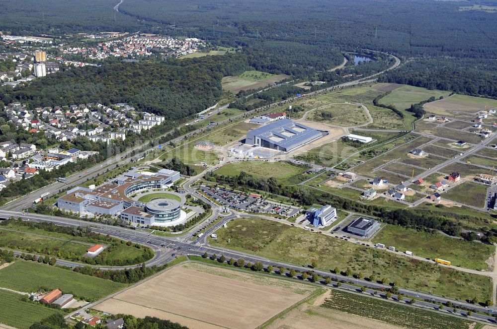 Luftbild Rüsselsheim - Gewerbepark / Business Park Blauer See Rüsselsheim