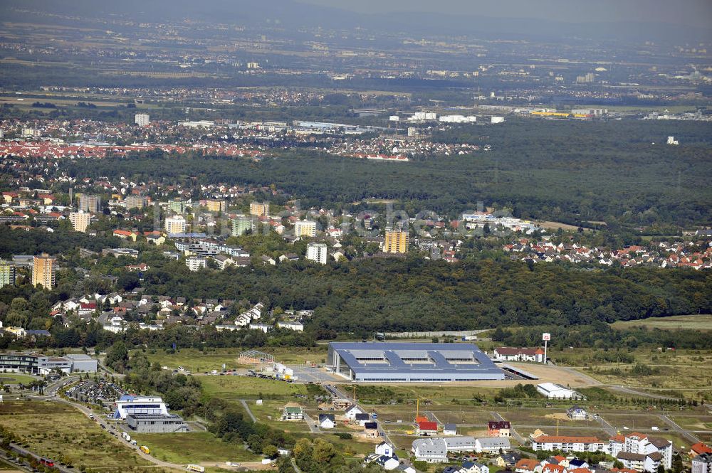 Luftbild Rüsselsheim - Gewerbepark / Business Park Blauer See Rüsselsheim