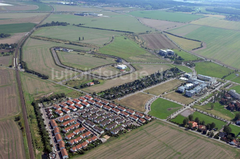 Großkugel von oben - Gewerbepark Großkugel