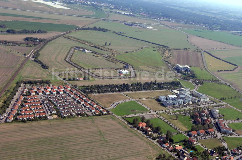 Luftbild Großkugel - Gewerbepark Großkugel