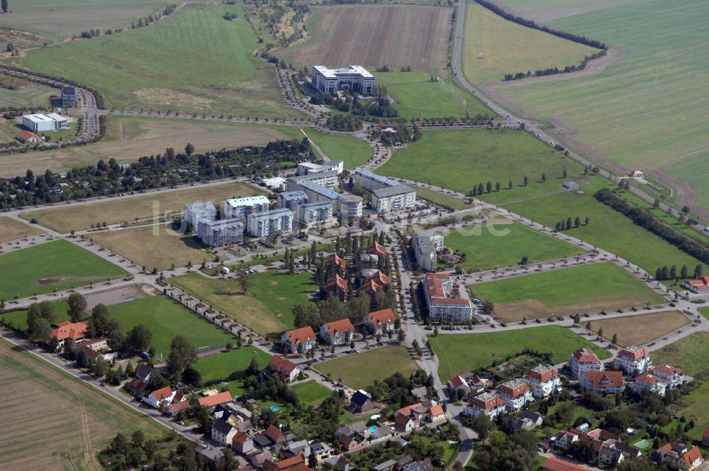 Großkugel von oben - Gewerbepark Großkugel