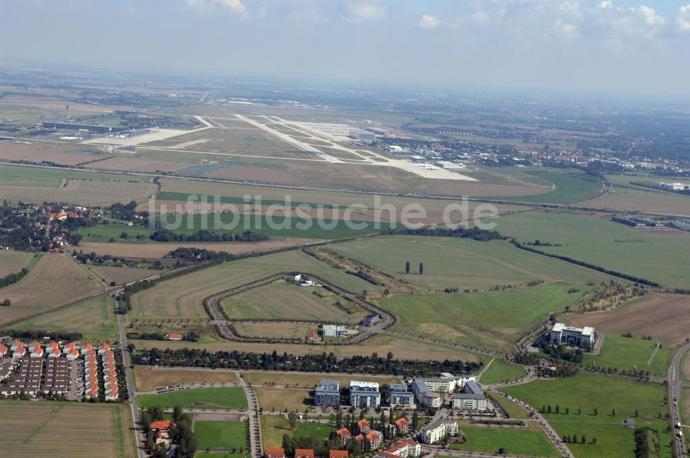 Luftaufnahme Großkugel - Gewerbepark Großkugel