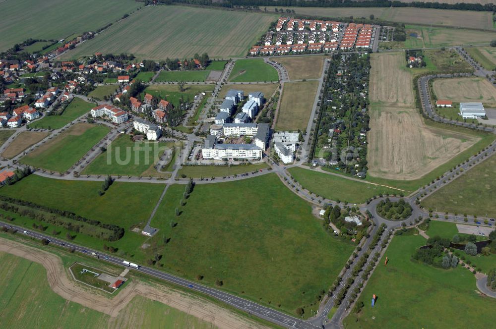 Großkugel von oben - Gewerbepark Großkugel