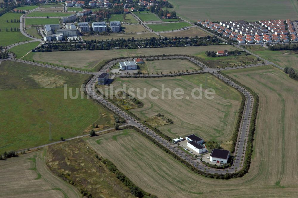 Großkugel von oben - Gewerbepark Großkugel