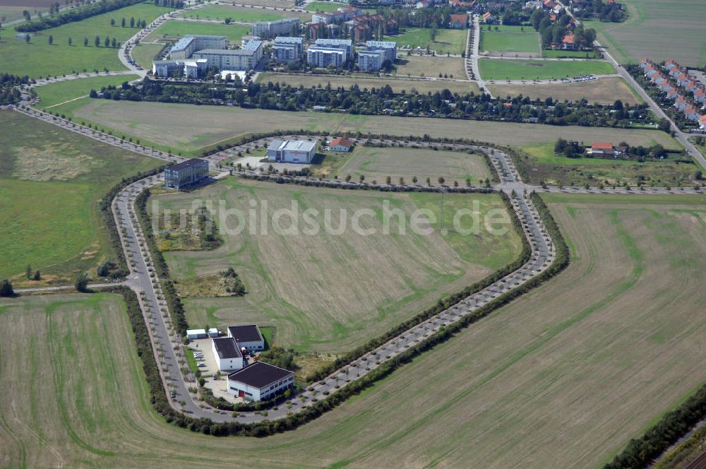 Luftaufnahme Großkugel - Gewerbepark Großkugel