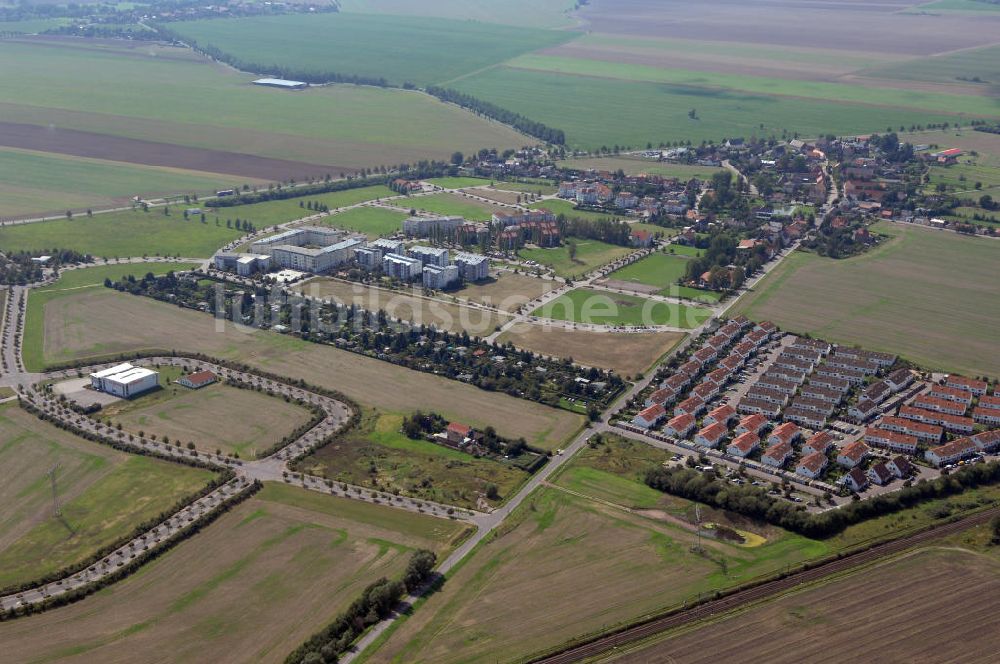 Luftbild Großkugel - Gewerbepark Großkugel