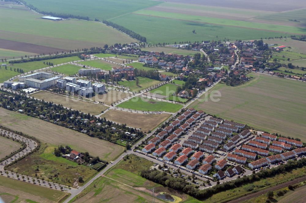 Luftaufnahme Großkugel - Gewerbepark Großkugel