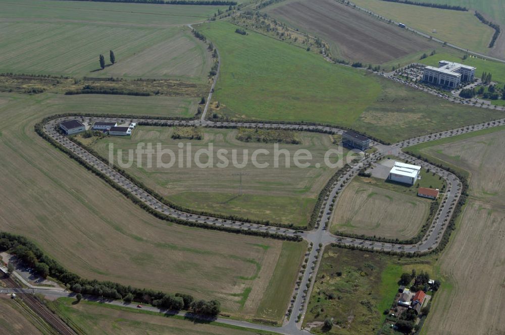 Luftaufnahme Großkugel - Gewerbepark Großkugel