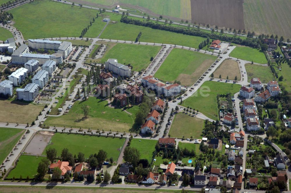 Luftaufnahme Großkugel - Gewerbepark Großkugel